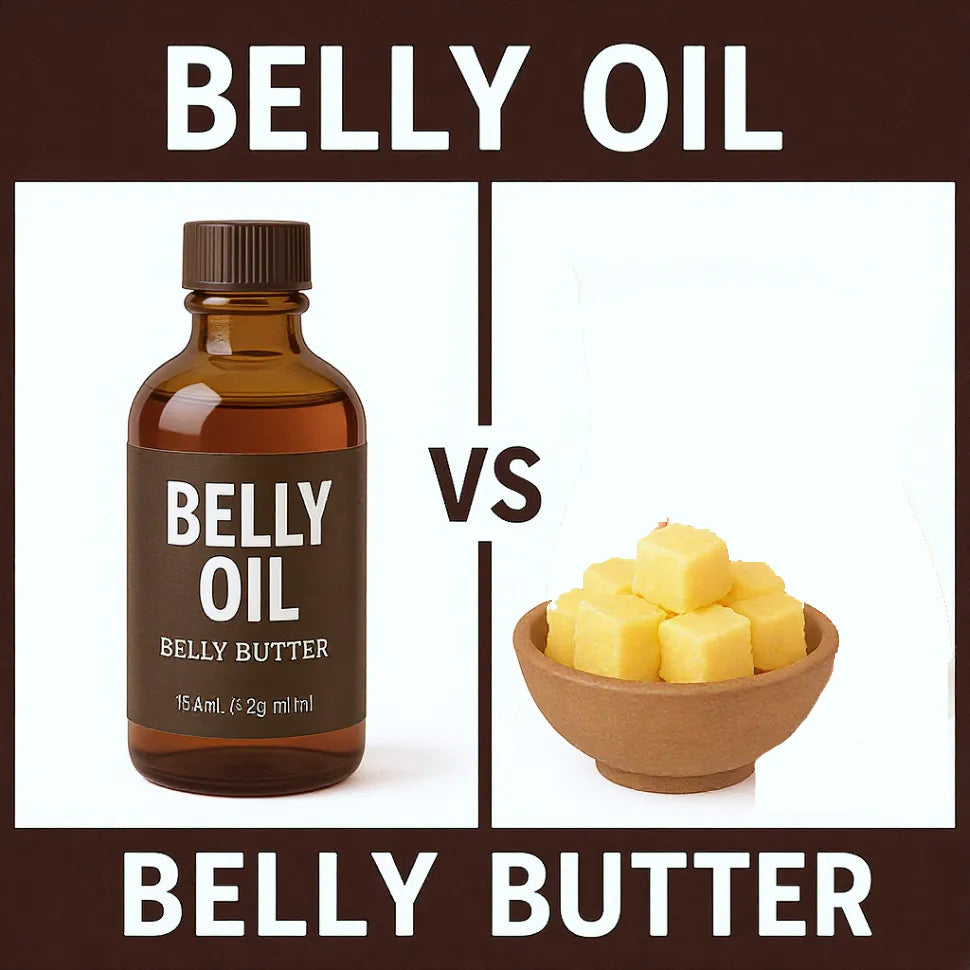 Belly Oil vs Belly Butter: Which One Should You Use?