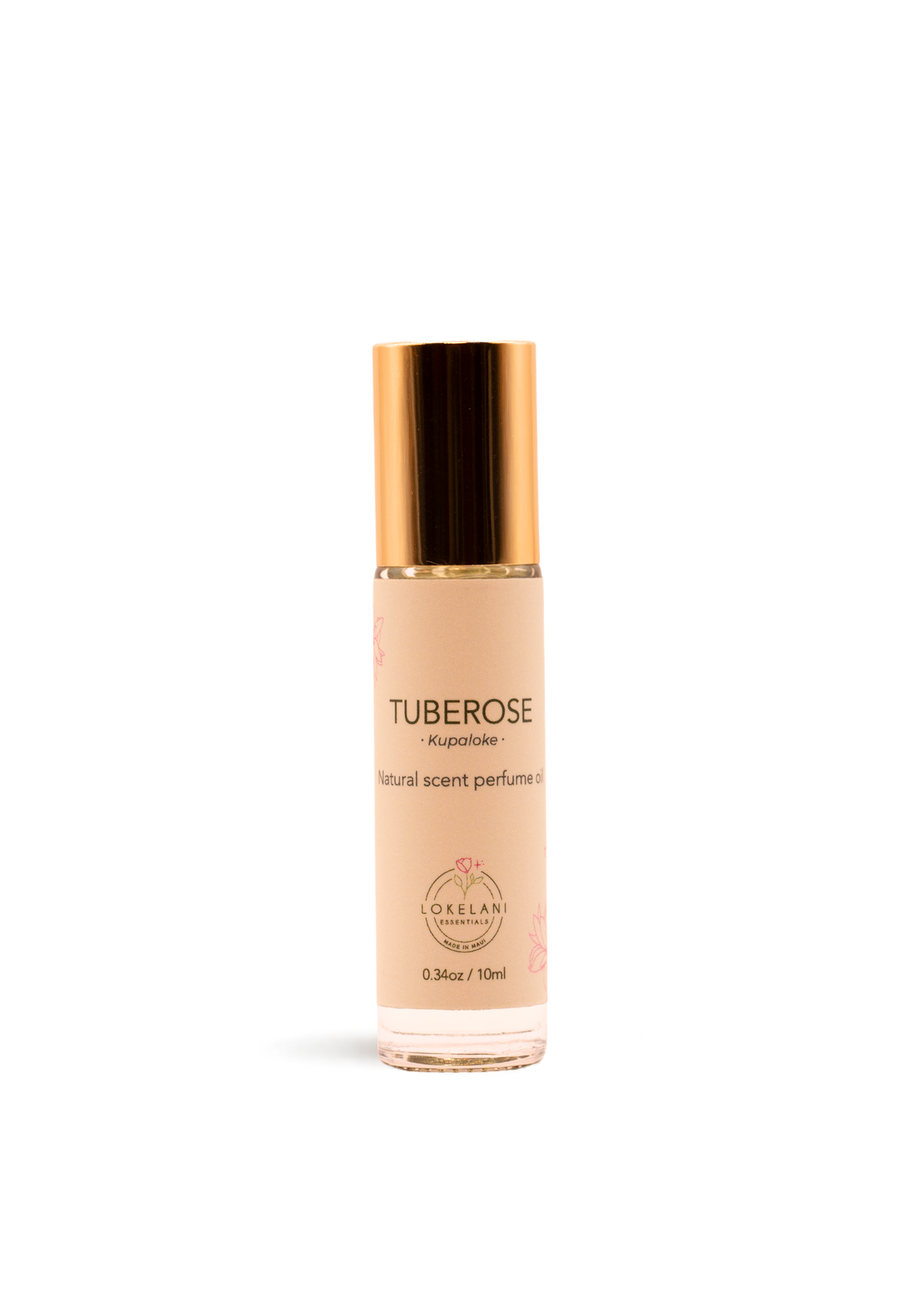 Tuberose Natural Perfume Roll-On