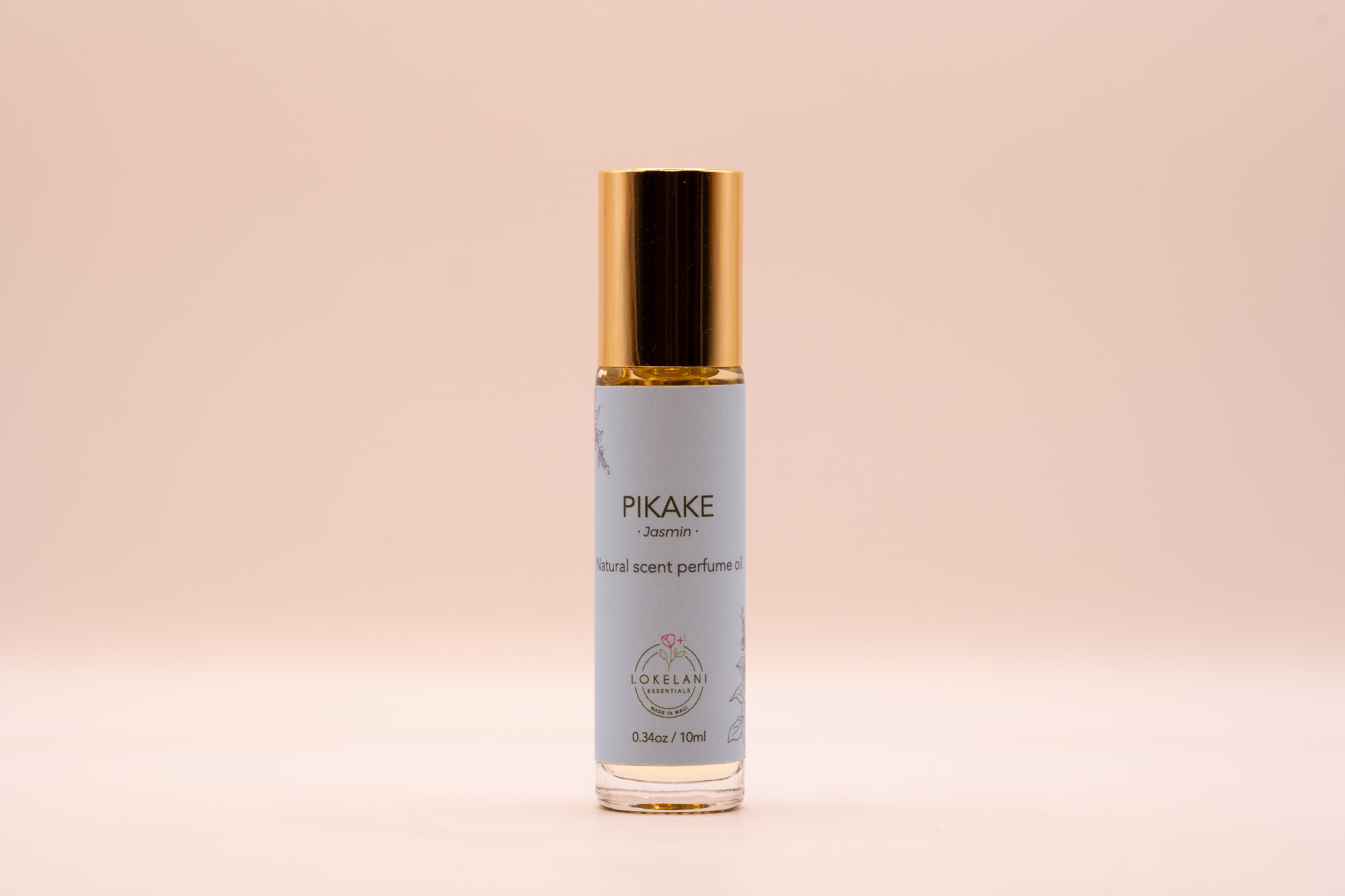 Pikake natural scent perfume roll on oil