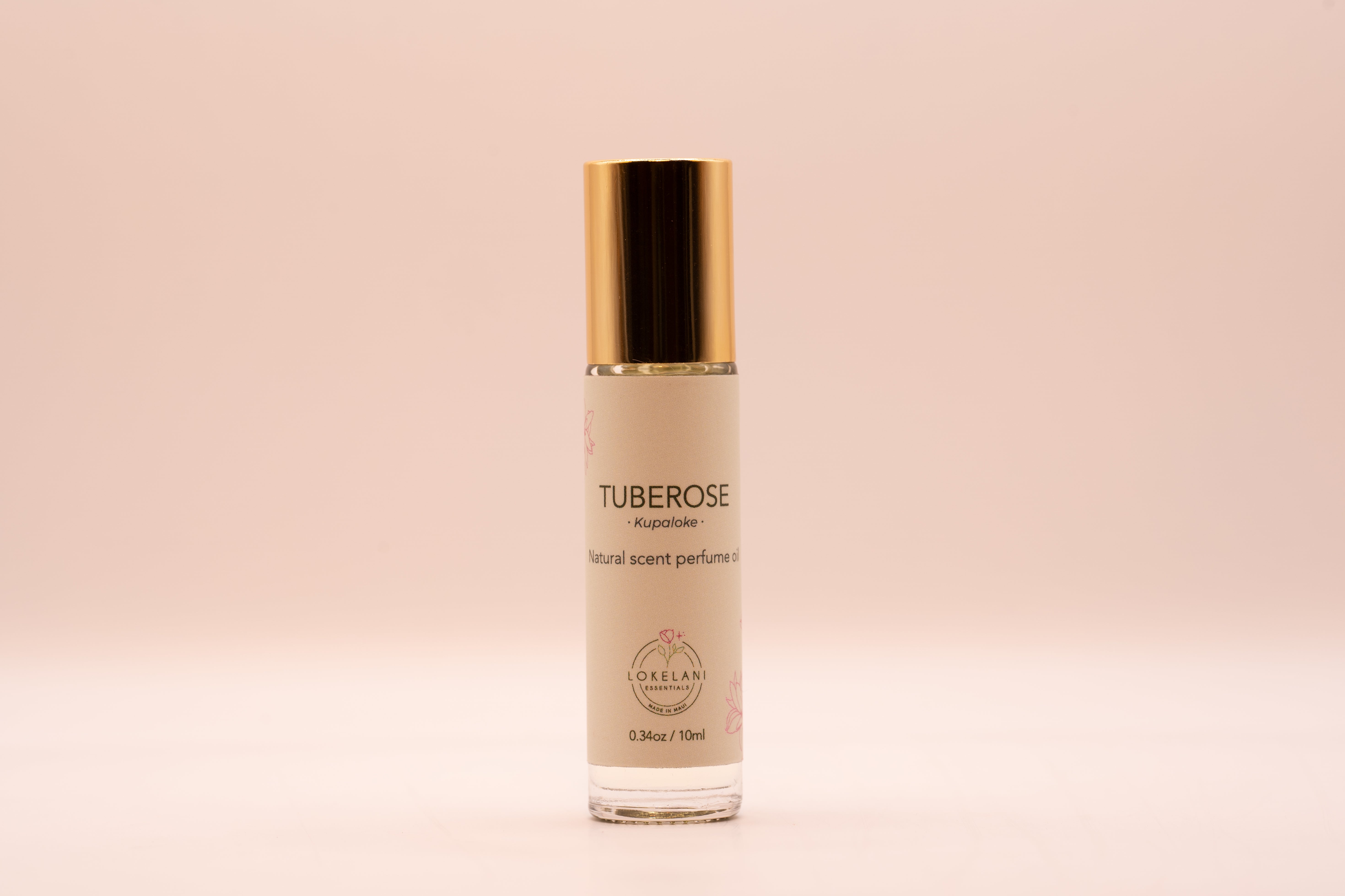 Tuberose natural scent perfume roll on oil