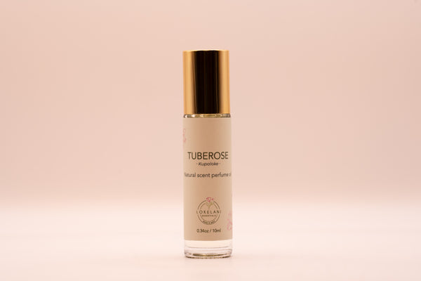 Tuberose natural scent perfume roll on oil