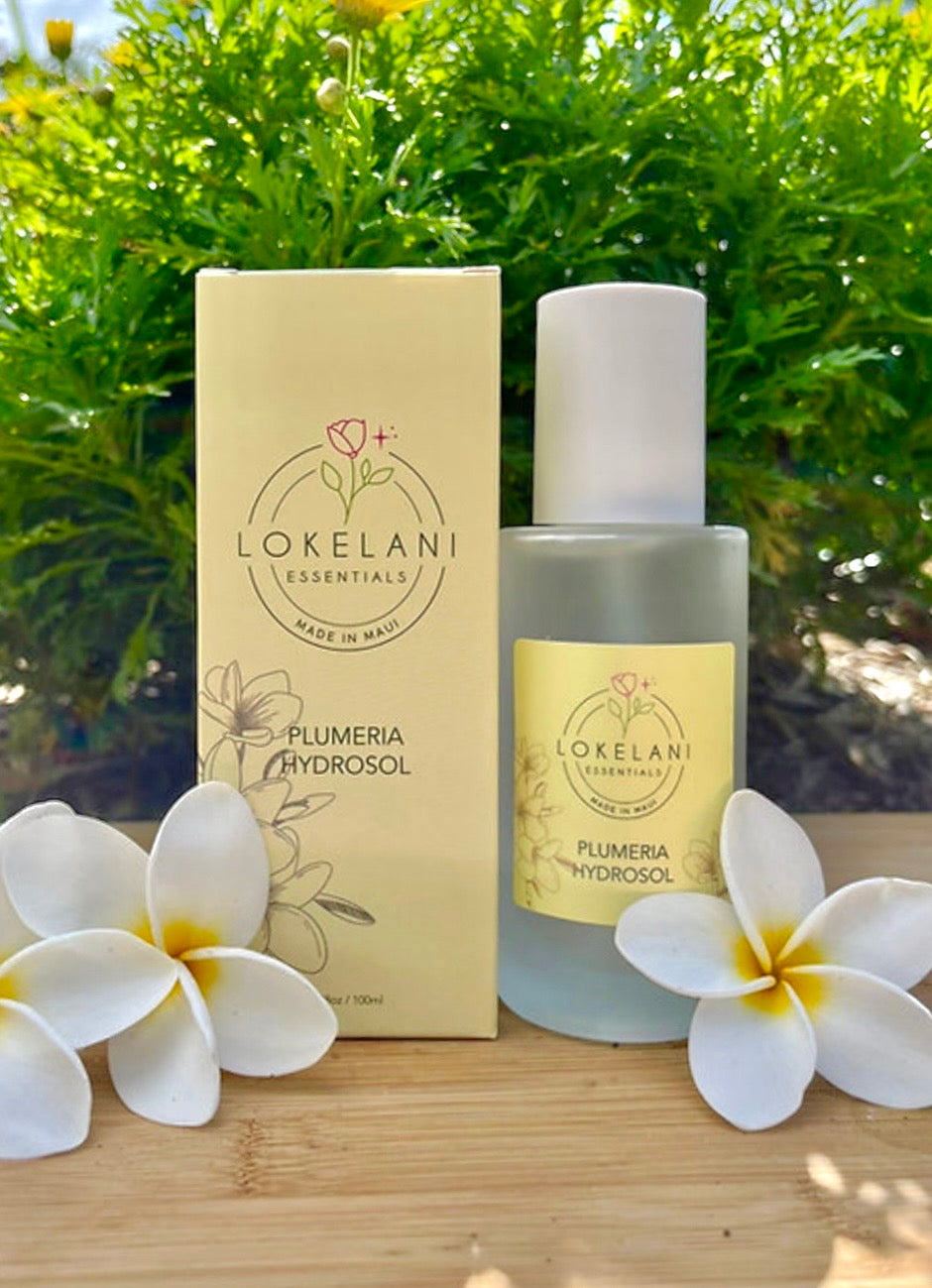 Pure Organic Frangipani Hydrosol Spray