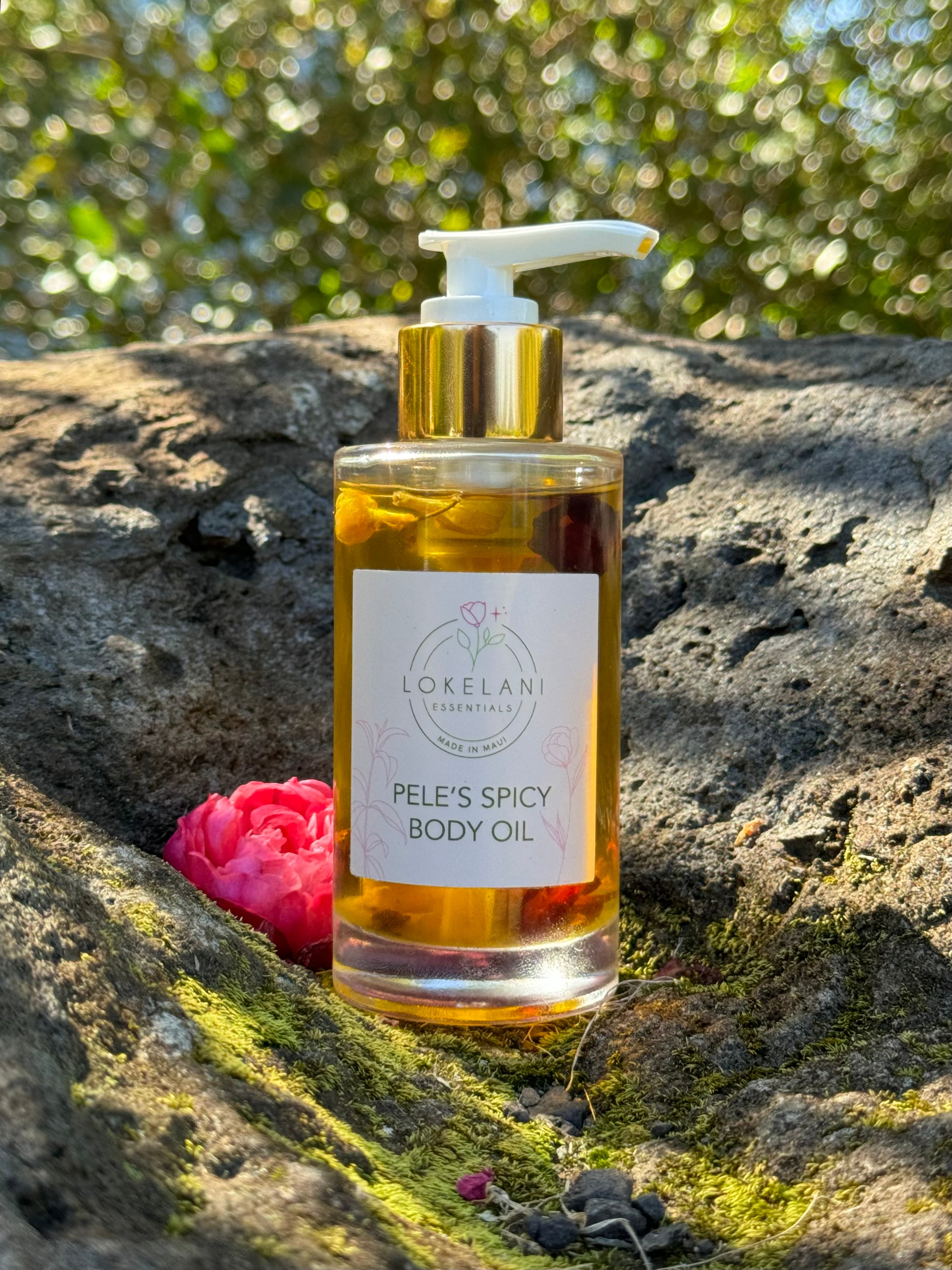 body and massage oil