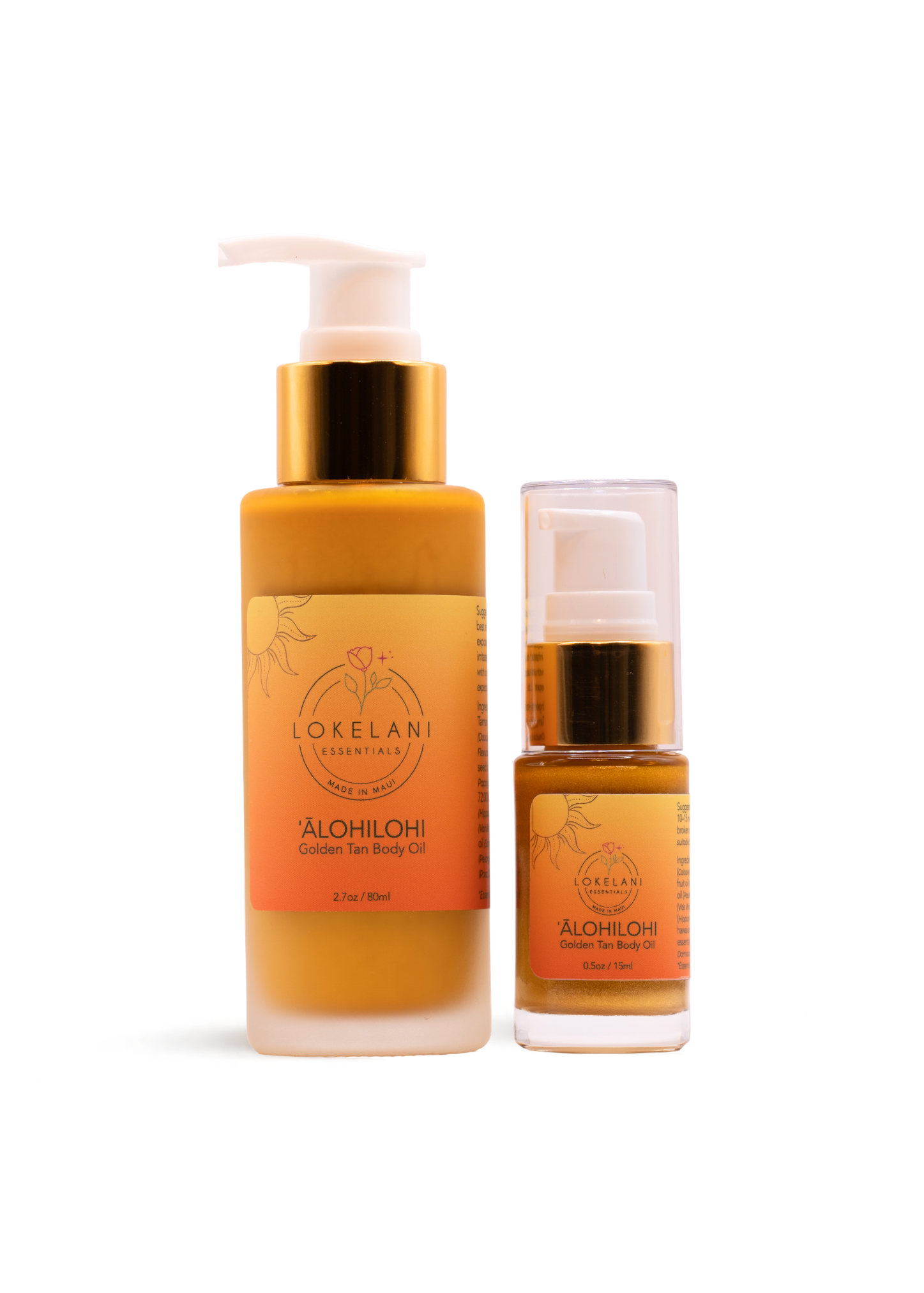 ‘Ālohilohi Golden Tan Body Oil