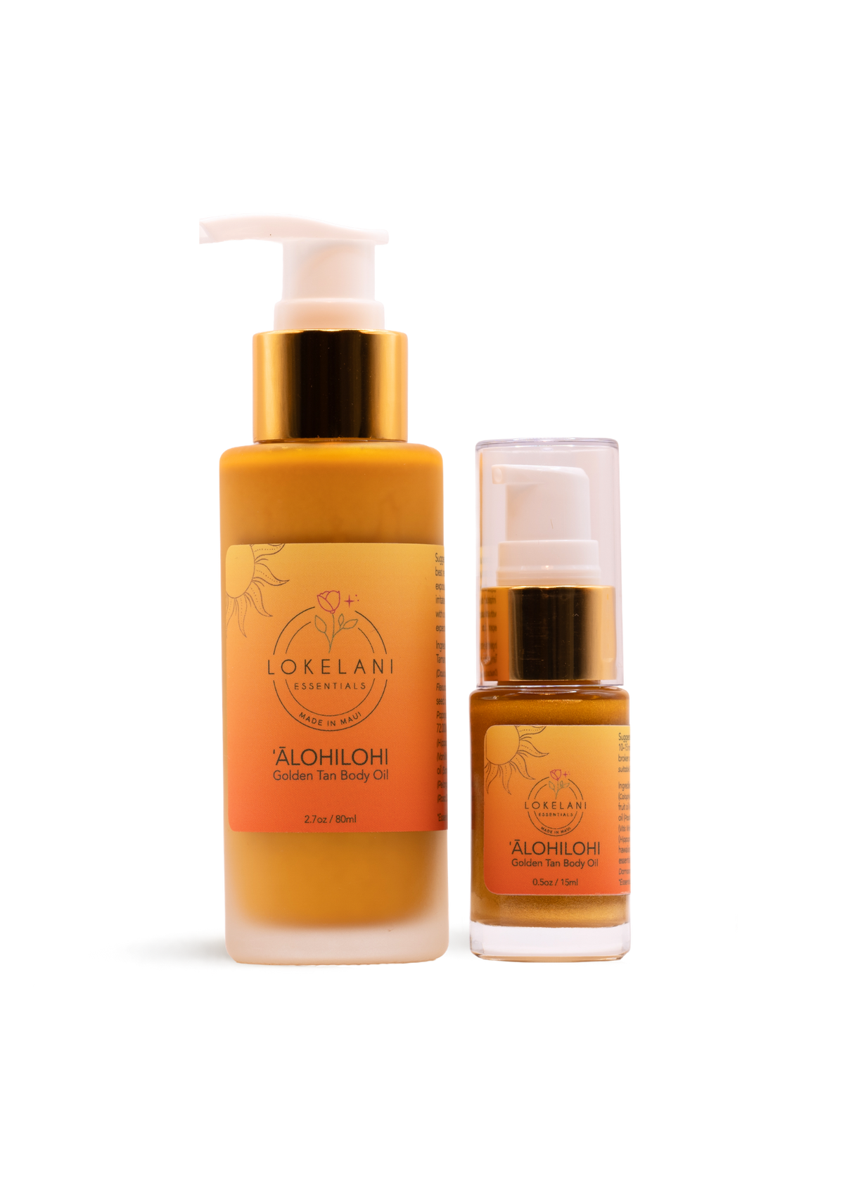 ‘Ālohilohi Golden Tan Body Oil