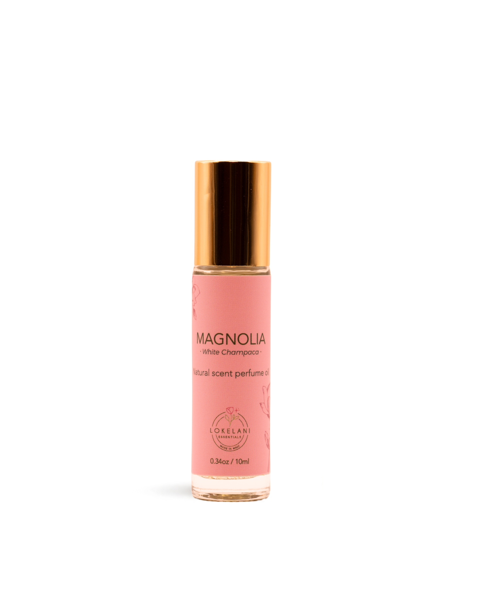 Magnolia Natural Perfume Roll-On