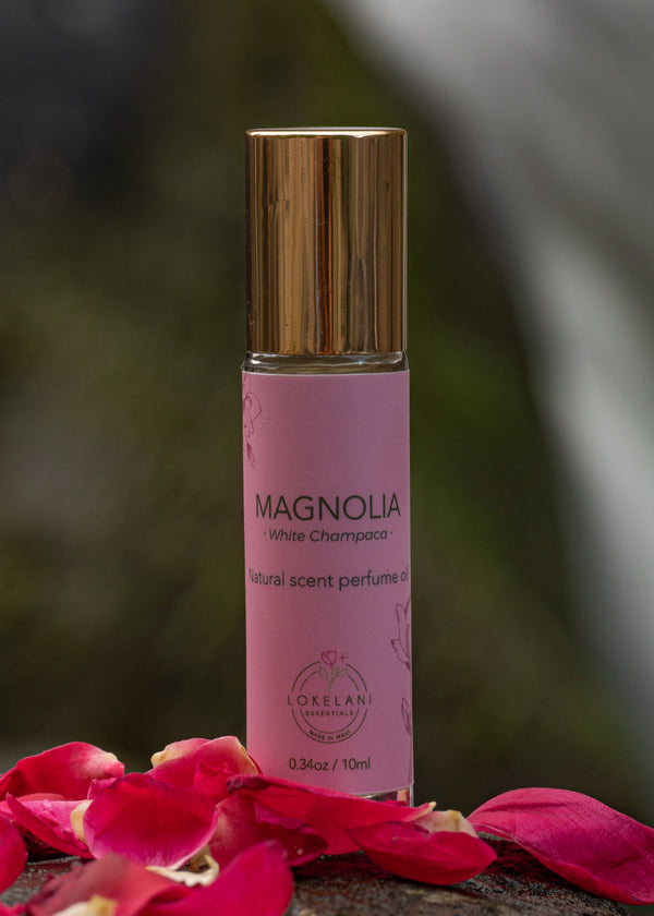 Magnolia Natural Perfume Roll-On