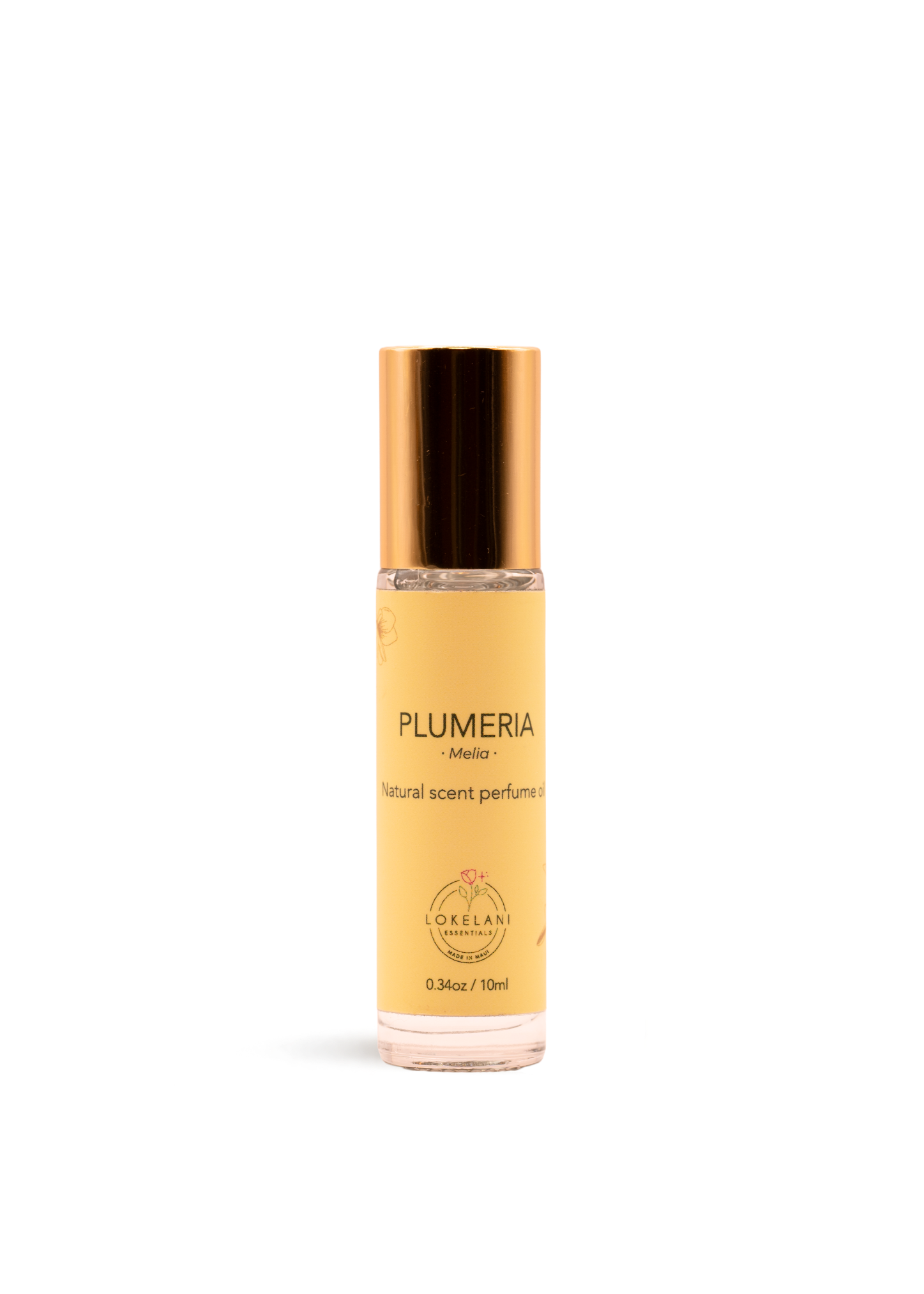 Plumeria Natural Perfume Roll-On