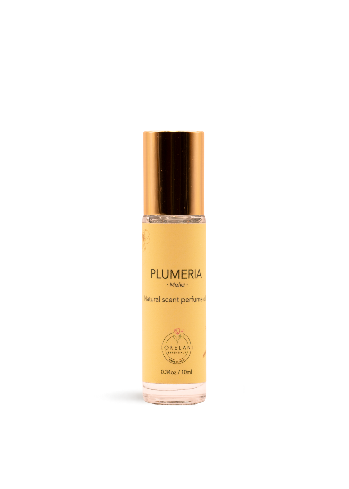 Plumeria Natural Perfume Roll-On