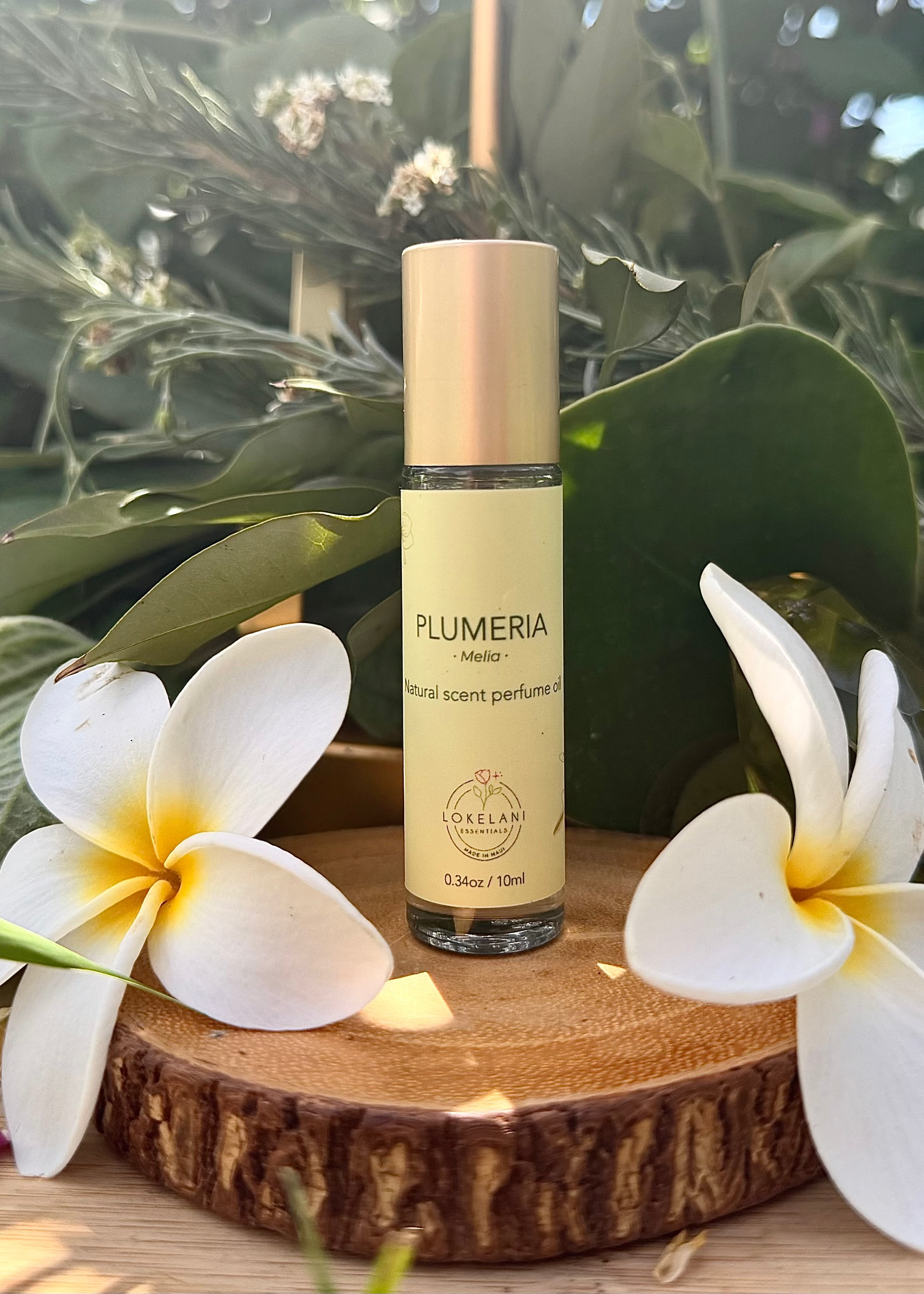 Plumeria Natural Perfume Roll-On