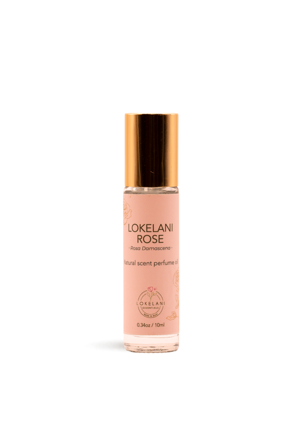 Lokelani Rose Natural Perfume Roll-On