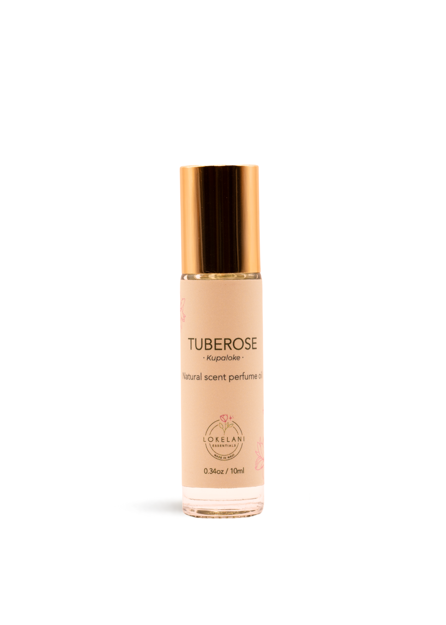 Tuberose Natural Perfume Roll-On
