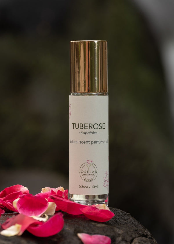 Tuberose Natural Perfume Roll-On