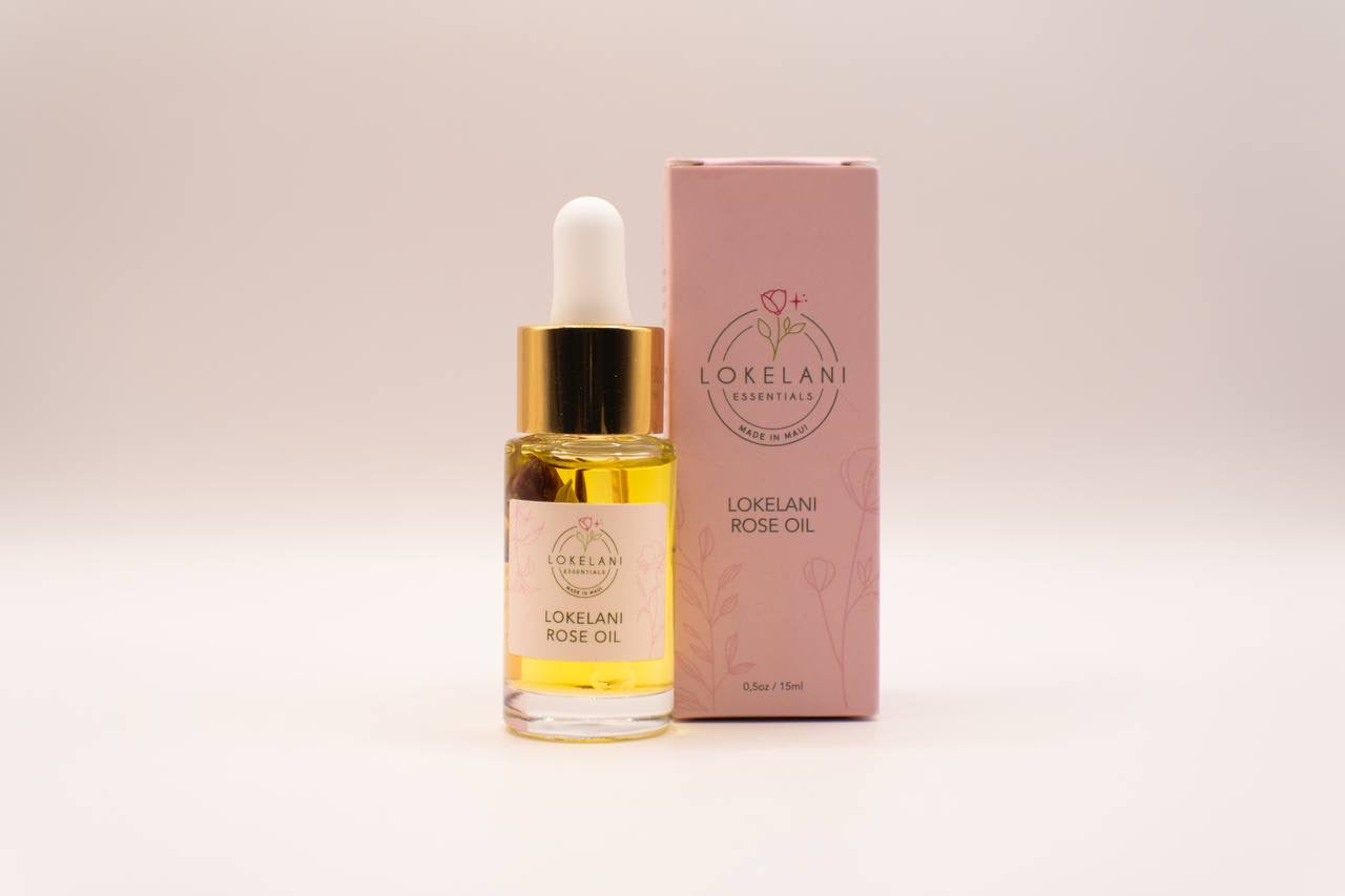 pure rose essential oil